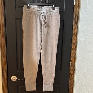 FP Movement by Free People Light Gray Drawstring Joggers